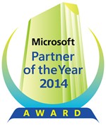 Microsoft Japan Partner of the Year 2014 Learning コンピテンシー アワード 受賞ロゴ
